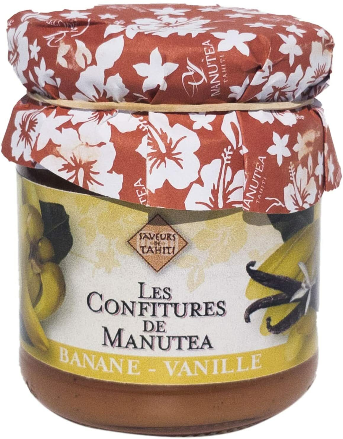 Confiture Bananes Vanille de Tahiti Manutea