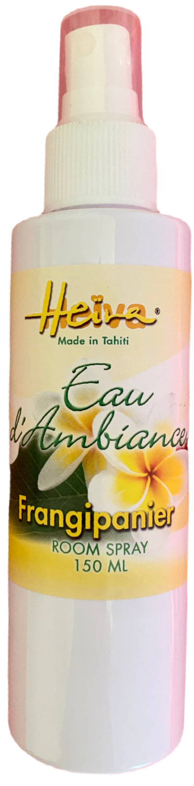 Eau d'ambiance au Frangipanier de Tahiti 150ml Heiva