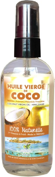 Huile Vierge de Coco de Tikehau