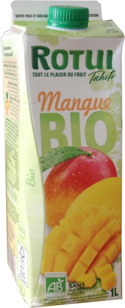 Jus de fruits BIO - Nectar de mangue