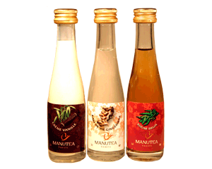 Tropical liqueurs and spirits