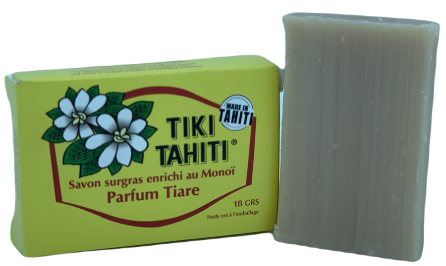Mini savon au Monoi Tiare Tahiti - Tiki