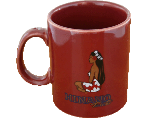 Mug Hinano Tahiti - Bordeaux