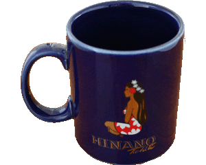 Mug Hinano Tahiti - Bleu marine