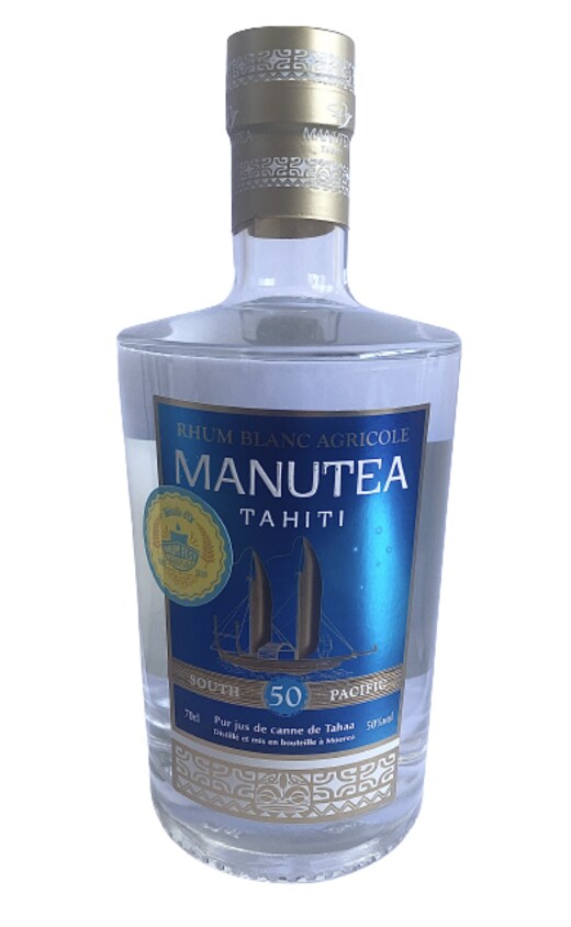 White Agricultural Rum 50° Manutea