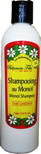 Shampoing au Monoï de Tahiti parfum Tiaré 250ml Tiki