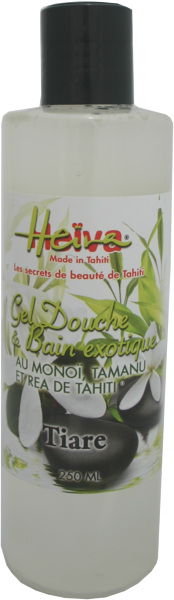 Gel de Ducha con Monoi de Tahití y fragancia de Flor de Tiare 250ml