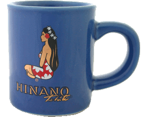 Tasse à café Hinano - Bleu